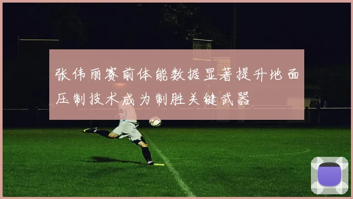张伟丽赛前体能数据显著提升地面压制技术成为制胜关键武器